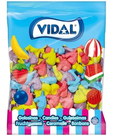 BG Quality Pick & Mix Sweets - Gluten-Free Gummy Jelly Unicorns 1kg Bag - Buy Online on GoSupps.com
