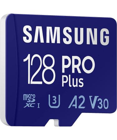Samsung PRO Plus 128GB microSDXC Memory Card | Up to 160MB/s | UHS-I U3 A2 V30 | Full HD & 4K UHD | For Android Smartphones, Tablets, GoPro, DJI Drone | Model: MB-MD128KB/AM - Buy Online on GoSupps.com