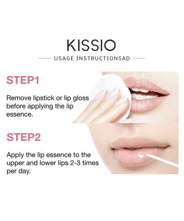 KISSIO Lip Plumper Set - Natural Lip Enhancer Serum and Plumping Balm for Hydrated Beauty Lips 5.5ml - Day And Night (05#) - Buy Online on GoSupps.com