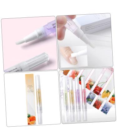 FOMIYES 40 Pcs Armor Nail Base Coat & Cuticle Oil Pens Set - Watermelon Flavor | Nourishing Solution | Pp Roses Design | 12.7x1.2cm - Pack of 4 - Buy Online on GoSupps.com