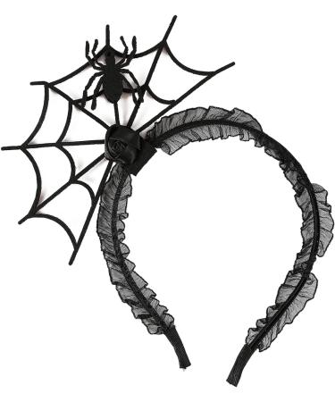 Halloween Headband Halloween Black Spider Hair Hoop for Kids Women Girls Halloween Party Headpiece Spider Web Head Boppers Spider Hair Accessories Halloween Headwear Halloween Costume Accessories - Buy Online on GoSupps.com