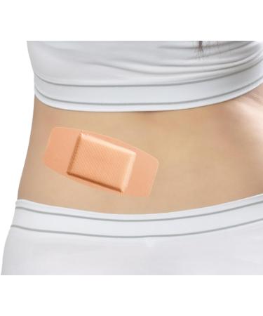 100 Extra Large Adhesive Bandage Patches - Sterile 2''x4.5'' Flexible & Breathable Latex-Free First Aid Kits - Buy Online on GoSupps.com