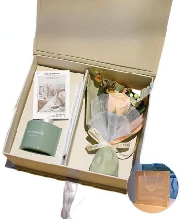 Floral Aromatherapy Soap Gift Set - Perfect for Birthdays & Valentine's Day | Handcrafted Flower Gifts - Buy Online on GoSupps.com