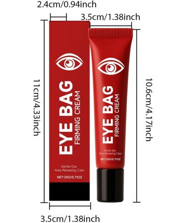  Yoelau Instant eye contour cream for puffiness and dark circles - Anti-aging formula that reduces wrinkles and swelling soothing moisturizing care to firm smooth and refresh (2) - Buy Online on GoSupps.com