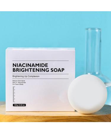 Nicotinamide Skin Soap Net Skin Rejuvenation Soap Darkness Soap Nicotinamide Soap Nicotinylamide Nicotinic Acid Amide Soaps - Buy Online on GoSupps.com