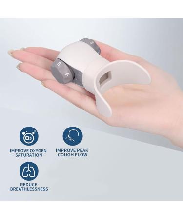Lung Exerciser Device Mucus Clearance and Lung Expansion Device Adjustable Inspiratory Muscle Trainer Respiratory Training Lung Exerciser Expander Device for Yoga Swimming Sports - Buy Online on GoSupps.com
