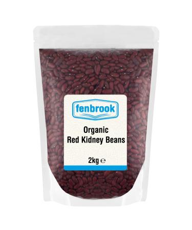 Organic Red Kidney Beans 2kg | Certified Organic by Fenbrook Organic