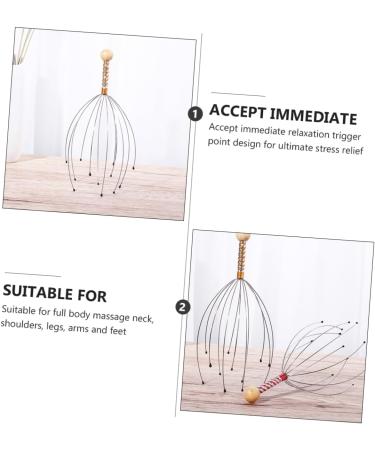 Fomiyes 6-in-1 Hand Scrubber & Scalp Massager Brush | Multifunctional Tool for Scalp Care & Relaxation - Buy Online on GoSupps.com