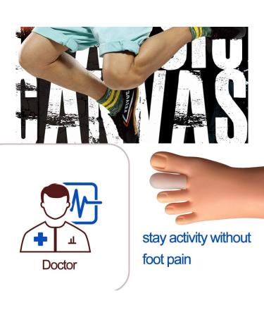 30 Pieces Gel Toe Caps - Toe Protector for Ingrown Toenails, Corns, Blisters, Hammer Toes - White - Buy Online on GoSupps.com