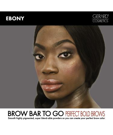 Gerard Cosmetics Brow Bar to Go - Fuller & Defined Eyebrows, Seamless Application - Medium to Ebony - 0.15 oz - Buy Online on GoSupps.com