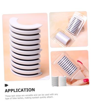 Buy Housoutil Self-Adhesive Eyelash Adhesive Strips - 10 Boxes Clear Lash Glue Liners for False Eyelashes - Bulk 5pcs | International Shipping Available - Buy Online on GoSupps.com