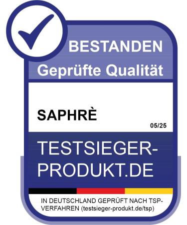 Saphr Micro Peeling gentle facial peeling with quartz and lactic acid for fine pores and smooth skin antibacterial and pH neutral 100 ml - Buy Online on GoSupps.com