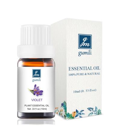 Premium Violet Essential Oil Fragrance Oil - Exquisite Aroma Blend for Aromatherapy Diffusers Home Fragrance-10ml Violet 0.33 Fl Oz (Pack of 1)