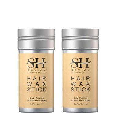 Hair Wax Stick | Stick for Hair Wigs Wax Stick | Hair Finishing Stick | Anti Frizz Hair Pomade Stick | Non Greasy Styling Wax for Fly Away and Edge Frizz Hair 2PCS