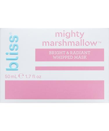 Bliss Mighty Marshmallow Brightening Face Mask 1.7 Oz - Vegan & Cruelty-Free - All Skin Types - Buy Online on GoSupps.com