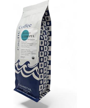 Pacific Coffee Roasters Heirloom Ethiopia Organic Coffee 340g Fair Trade Ethiopian Sidamo 340 g (Pack of 1) - Buy Online on GoSupps.com