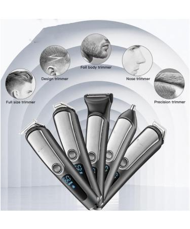 Hair Clippers for Men Rechargeable Beard & Hair Trimmer for Men Grooming Kit Electric Shavers Hair Clipper Body Groomer Nose Ear Trimmer - Buy Online on GoSupps.com