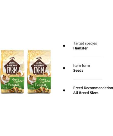 MULTIPLE Supreme Tiny Friends Farm Harry Hamster Tasty Mix | Pack of 2 x 700g - Buy Online on GoSupps.com