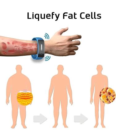 Matteo Magnetic Lymph Detox Bracelet - Body Shape Wristband for Men and Women (Blue) - Buy Online on GoSupps.com