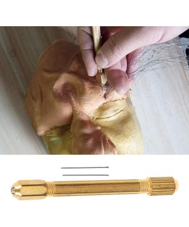 Supvox Doll Hair Rerooting Tool Kit | Rehair Tool Holder + 2 Extra Needles for Doll Hair Making | International Shipping Available - Buy Online on GoSupps.com