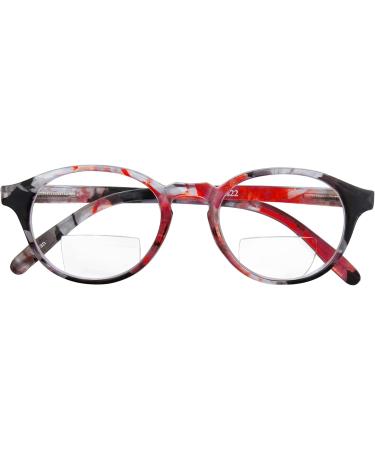 Shop Stylish Bifocal Reading Glasses for Men & Women - Rosa Spring Hinge Frame | 3.00 Diopters - International Shipping Available - Buy Online on GoSupps.com