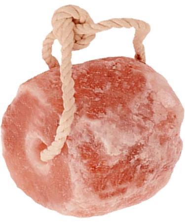 Horses Lick Natural Pink Salt with Hanging Rope - 1kg | Salt Range Pakistan - Buy Online on GoSupps.com