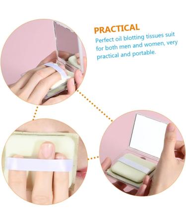 FOMIYES 2 Sets Oil Blotting Paper Oil Absorbing Roller Face Cleaning Papers Facial Oil Cleaning Paper Reusable Face Pads Oil-Absorbing Papers Rem Beauty Cleansing Paper Men and Women Glass - Buy Online on GoSupps.com