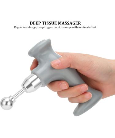 Premium T-Shaped Stainless Steel 304 Muscle Massage Device | Shiatsu Back Massager for Quick Relief of Tense Muscles & Wounds | International Shipping - Buy Online on GoSupps.com