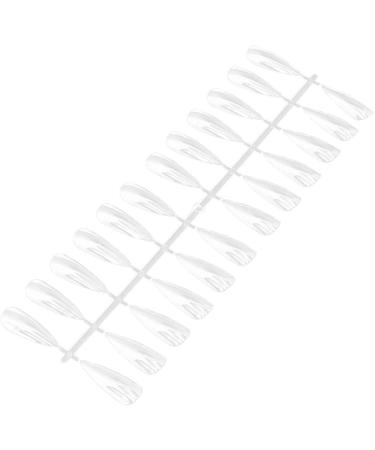 Nail Accessories Plastic Easy To Color Nail Art Polish Display Tips for Manicure Store for Nail Salon for Home for Manicure(Long tip 240 pieces) - Buy Online on GoSupps.com