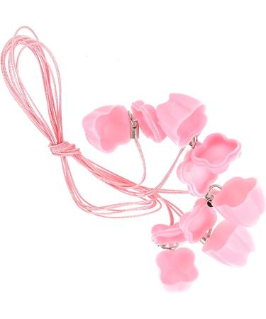 Verdant Touch Baby Tooth Storage Box - 5-Piece Plastic Organizer & Necklace - Pink Baby Milk Teeth Keeper - Buy Online on GoSupps.com