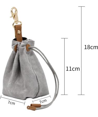 Dawris Dog Treat Bag - Ideal Food Storage for Training Clip Buckle Design & Durable Lining | Shop Internationally - Buy Online on GoSupps.com