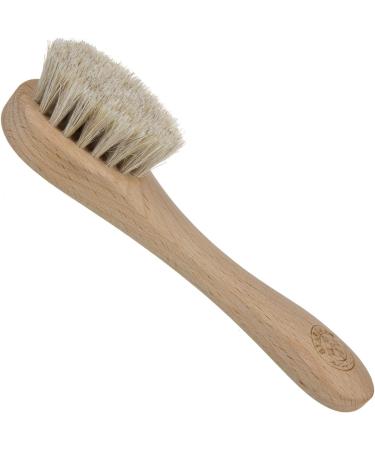 Starmann Face Brush Facial Cleansing Brush Dry Brush Made of Horse Hair Beech Wood Exfoliating Brush Peeling Cleaning - Buy Online on GoSupps.com