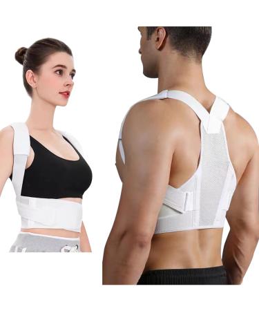 upper thoracic back brace posture corrector for women men. scoliosis hunchback corrector back support bras belt for women shoulder scoliosis posture pals (Medium)