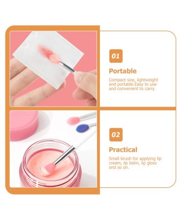 DOITOOL 72 Pcs Translucent Lip Balm & Gloss Applicator Set - Silicone Tools & Aluminum Tubes for Perfect Lip Care | International Shipping Available - Buy Online on GoSupps.com