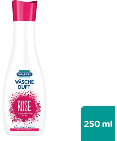 Dr. Beckmann Laundry Air Rose - Fresh Fragrance Without Fabric Softener | 3 Pack (3x250ml) - Suitable for All Textiles - Buy Online on GoSupps.com