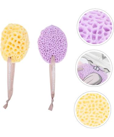 Didiseaon 4 Pcs Bath Balls & Loofahs - Exfoliating Shower Sponges & Bathing Tools for Kids | Hydrophilic Polyurethane Honeycomb Design - Buy Online on GoSupps.com