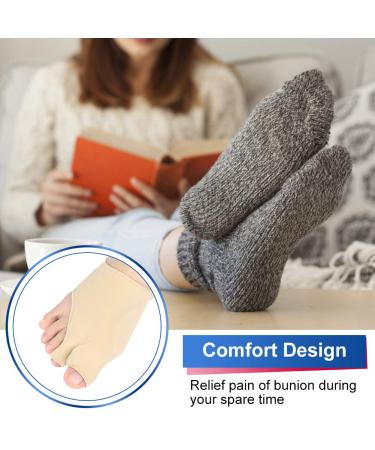 Orthopedic Bunion Corrector with Gel Pad - Big Toe Straightener and Protector for Hallux Valgus - Day and Night Support Sleeve for Foot Separation and Anti-Slip Design - Buy Online on GoSupps.com