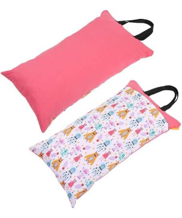 Hztyyier Hanging Wet Dry Cloth Diaper Bag 15.8x27.6inch - Large Capacity Reusable Diaper Pail Bag for Cloth Diapers or Laundry (#5) - Buy Online on GoSupps.com