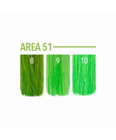 Pulp Riot Semi-Permanent Neon Hair Color 4oz - Area 51 | Vibrant Shade | 4 Fl Oz - Buy Online on GoSupps.com