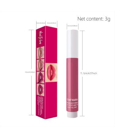  G n rique Lip Color Marker - Lip Marker Liquid Lip Pencil Lip Color Pen Lip Stain Marker | Moisturizing Lip Stain with a Precise D-Shaped Tip - Buy Online on GoSupps.com