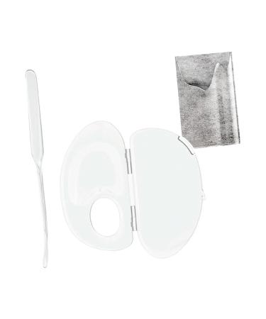 Transparent Makeup Palette | Lipstick & Eye Shadow with Mixing Rod | Nail Art Gel Palette for Beauty Salons - Buy Online on GoSupps.com