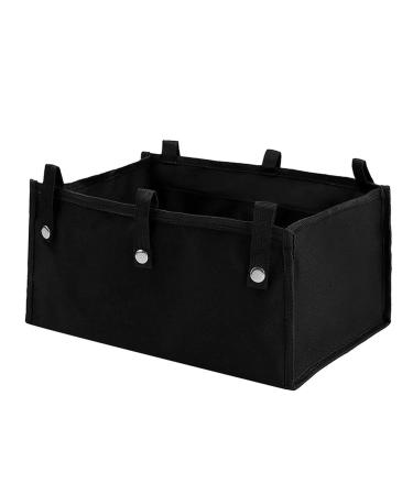 Fabric Rollator Basket - Under Seat Rollator Storage Bag | Underseat Walker Rollator Tote | Folding Walker Bag Storage | Walker Tote Bag | Large Size Rollator Basket | Walker Bag Under Seat