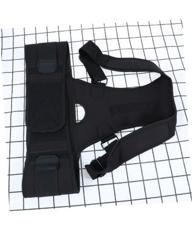 KALLORY Posture Brace for Women & Men - Adjustable Posture Corrector Belt - Improve Posture & Comfort - Black - Buy Online on GoSupps.com