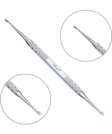 Haryali London Double Sided Nail Cleaner Tool - Easy Grip, Graded Metallic Finish - Zero Waste Manicure & Pedicure Tool - Buy Online on GoSupps.com