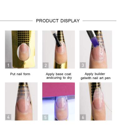 Zroven Builder Gel Nails 15g - UV LED Soak Off Extension Gel for Nail Art & Fingernail Extensions - Buy Online on GoSupps.com