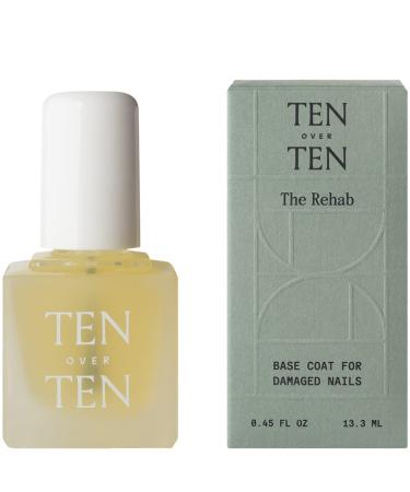 tenoverten - The Rehab Nail Primer | Clean  Natural  Non-Toxic Nail Care (0.45 fl oz | 13.3 mL)