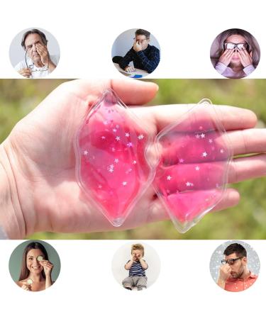 Lip Ice Pack Gel for Lip Filler After Care - 10 Pcs Reusable Lip Shaped Gel Pads for Pain Relief and Swelling Reduction - Eye Relaxation and Anti-Aging Lip Care - Buy Online on GoSupps.com