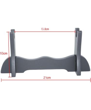 Eforlife 8 Mini Samurai Sword Stand - Black Wood Wakizashi Tanto Blade Holder - Buy Online on GoSupps.com