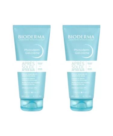 Photoderm | Gel-cr me Apr s-Soleil | Hydrate intens ment | Apaise la peau | Prolonge le bronzage | Texture l g re | Pour peaux sensibles | Non com dog ne | Fabriqu en France | Lot de 2x 200ml