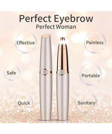 LED Light Eyebrow Trimmer for Women and Men - Painless Hair Removal Pen - Buy Online on GoSupps.com